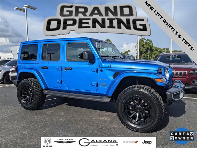 Used 2022 Jeep Wrangler Unlimited Sahara w/ Cold Weather Group