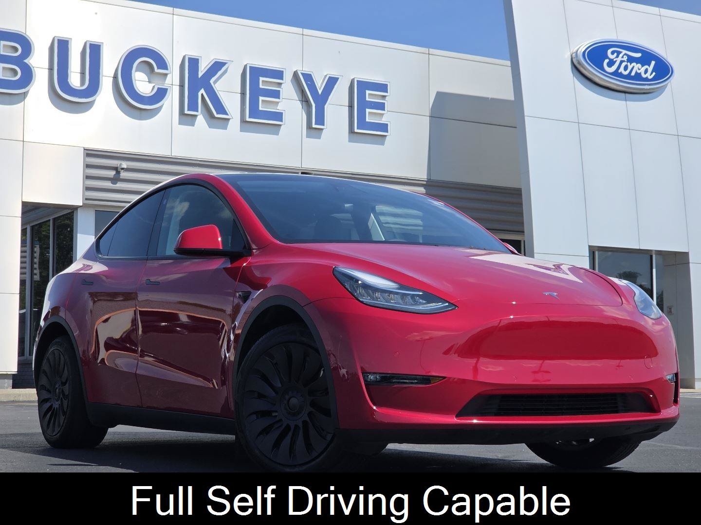Used 2021 Tesla Model Y Long Range AWD/4WD image 2
