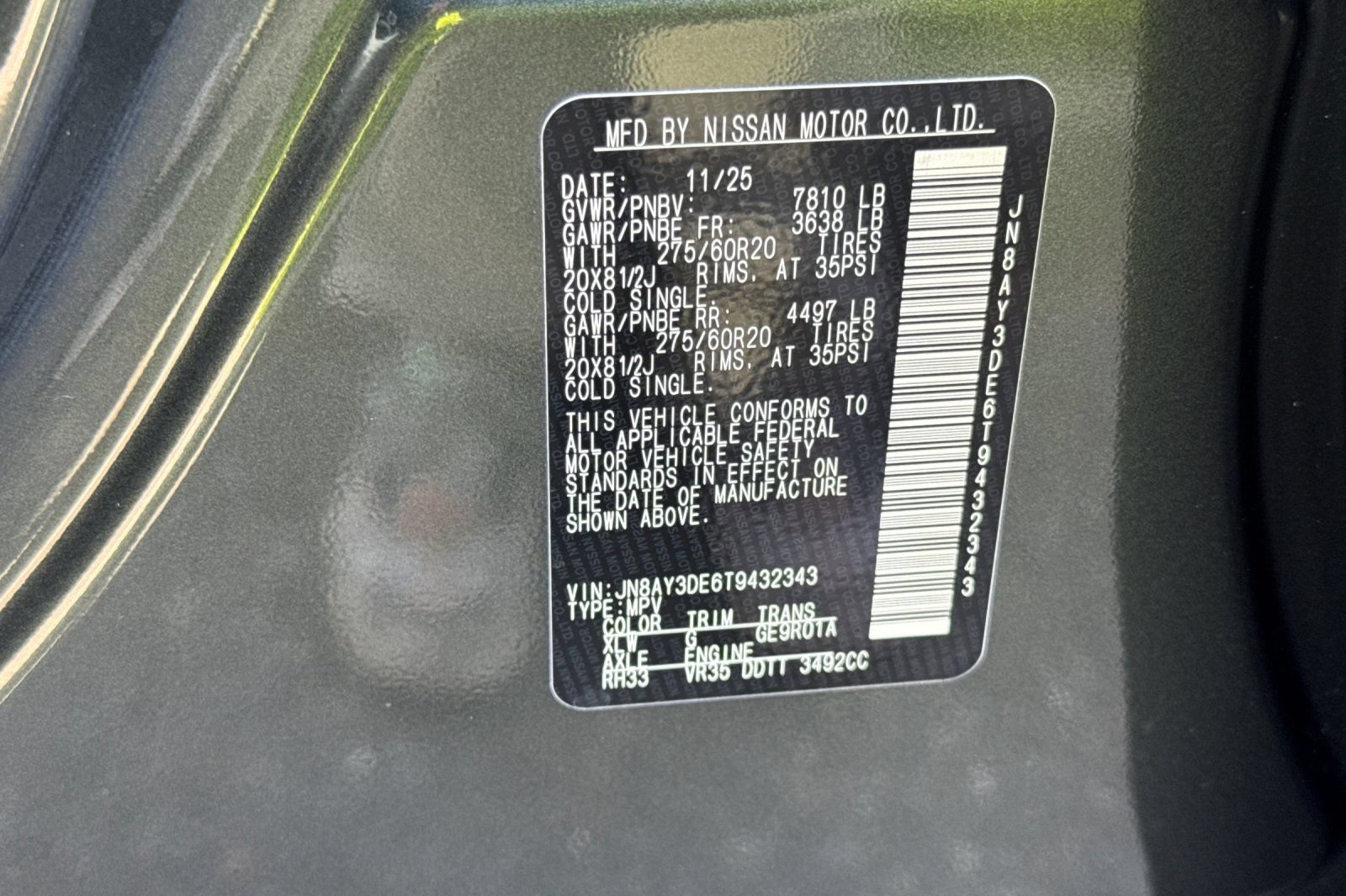 New 2026 Nissan Armada PRO-4X AWD/4WD image 31