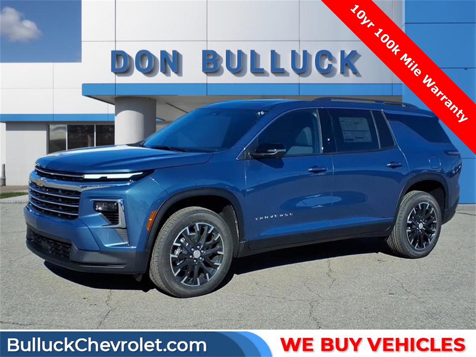 New 2026 Chevrolet Traverse LT w/ Sun and Wheel Package