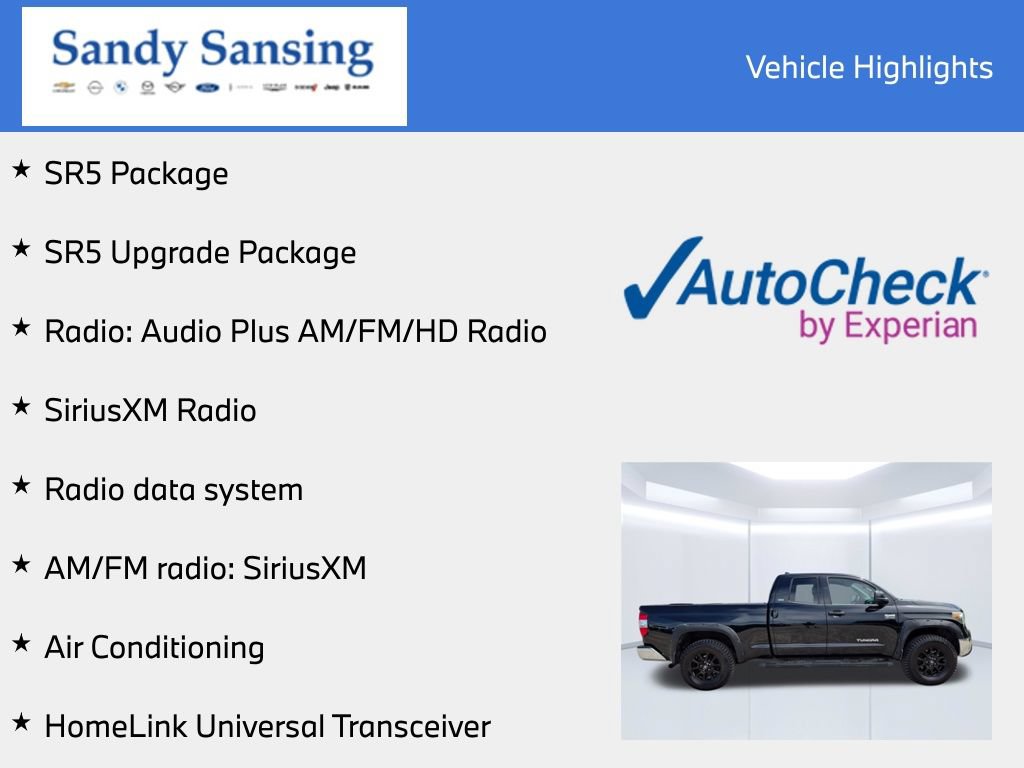 Used 2021 Toyota Tundra SR5 w/ SR5 Upgrade Package RWD image 7