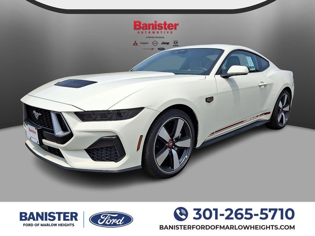 New 2025 Ford Mustang GT Premium w/ 60th Anniversary Package image 1