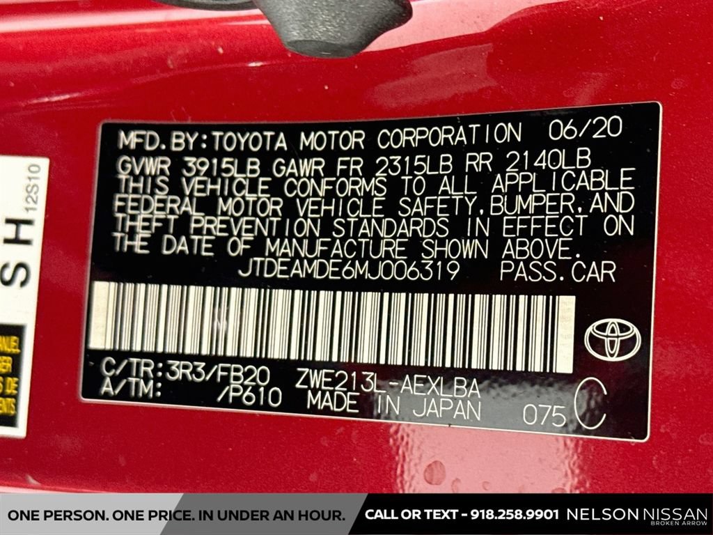 Used 2021 Toyota Corolla LE FWD image 29