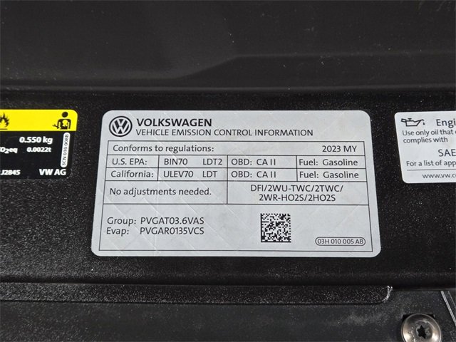 Used 2023 Volkswagen Atlas Cross Sport SE w/ Black Wheel Package image 27