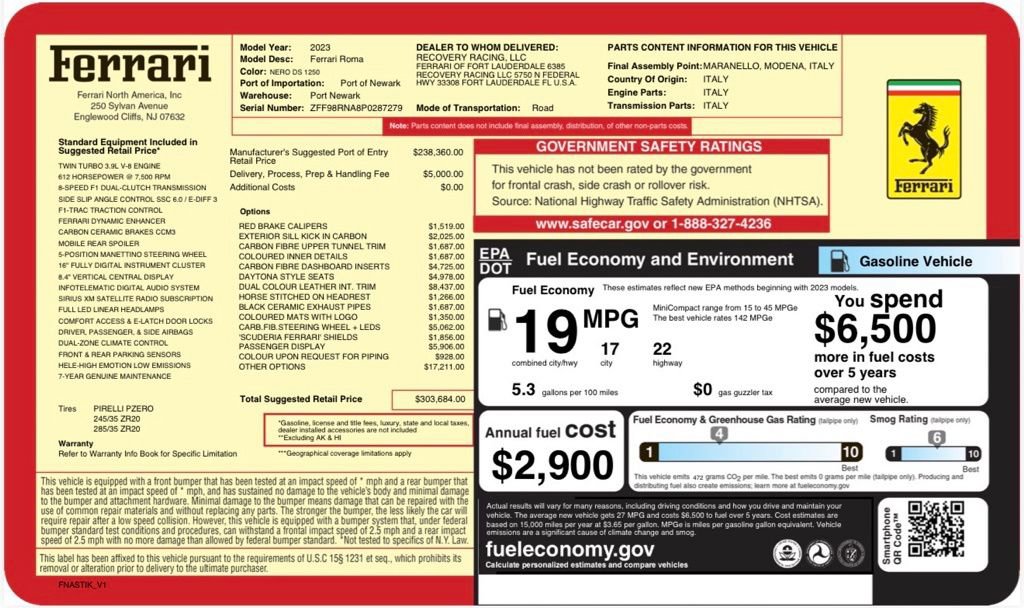 Used 2023 Ferrari Roma image 2