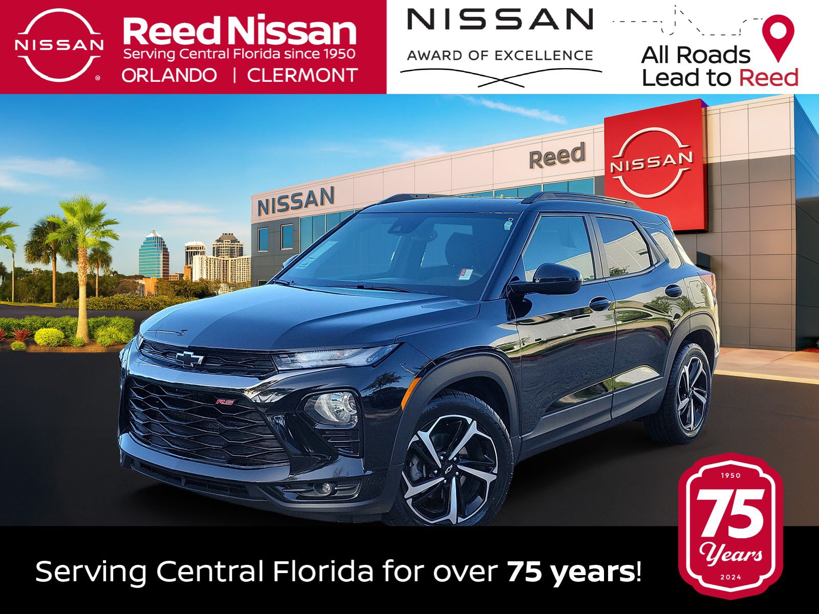 Used 2023 Chevrolet TrailBlazer RS w/ Sun and Liftgate Package