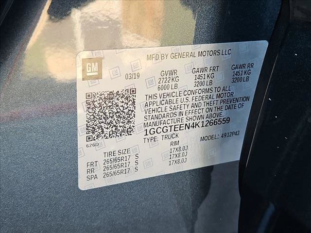 Used 2019 Chevrolet Colorado ZR2 AWD/4WD image 25
