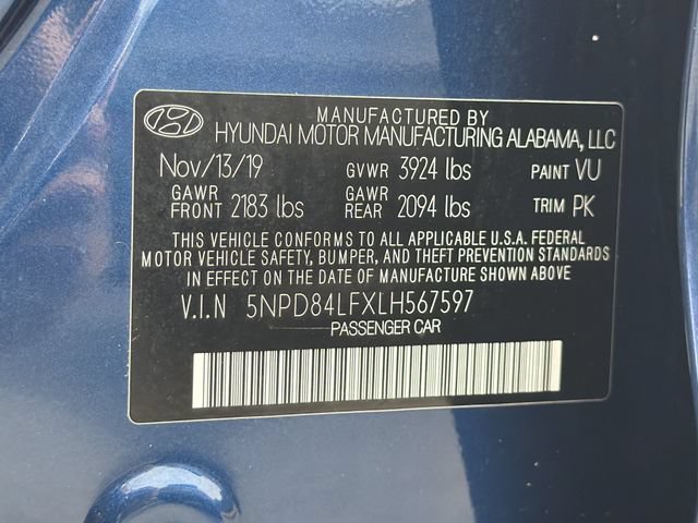Used 2020 Hyundai Elantra SEL FWD image 30