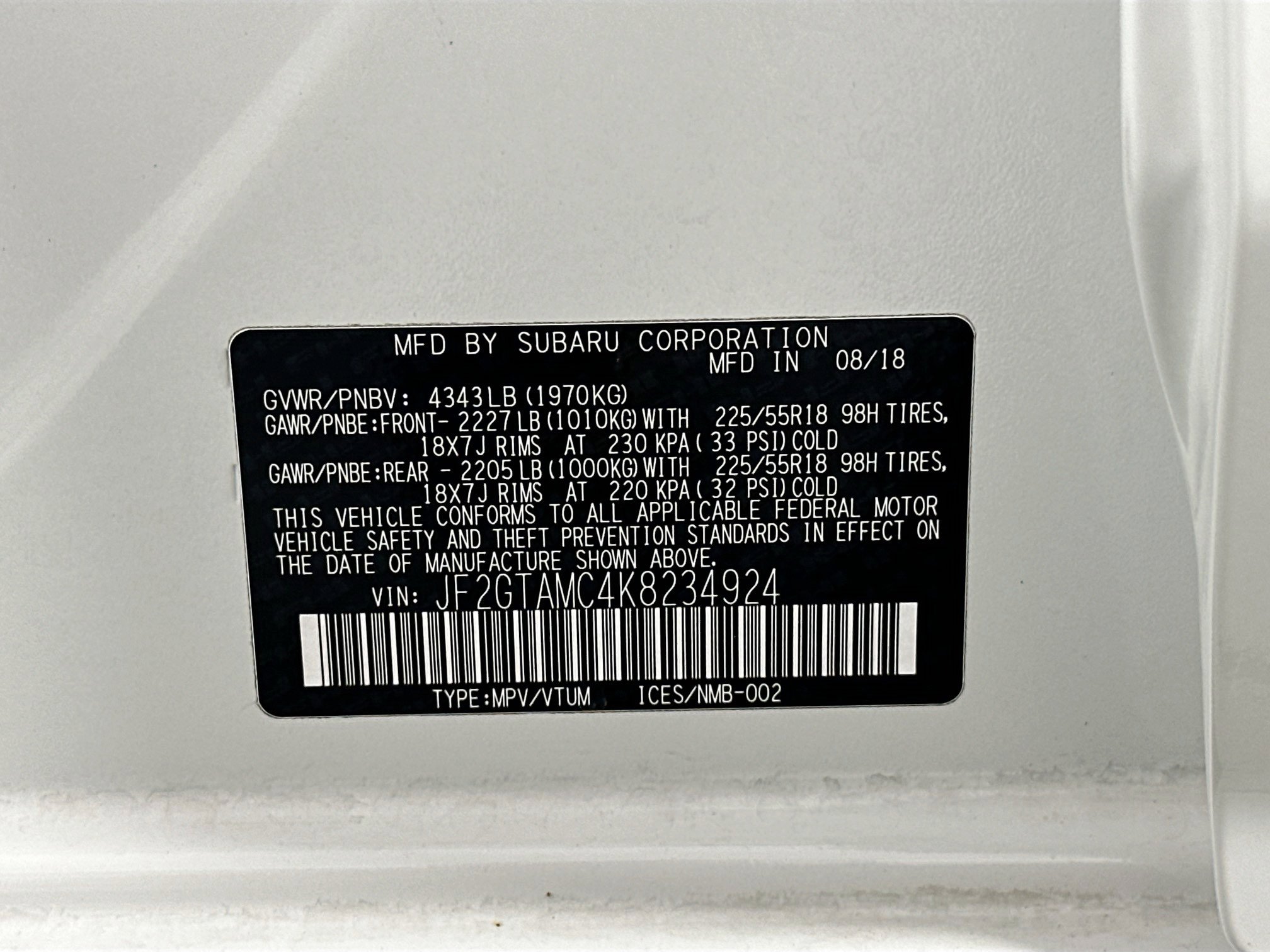 Used 2019 Subaru Crosstrek 2.0i Limited w/ Popular Package #4 image 31