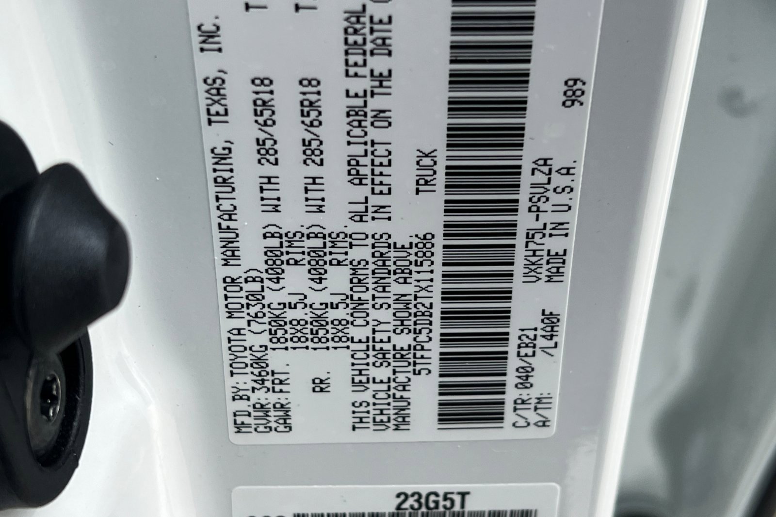 New 2026 Toyota Tundra TRD Pro image 21