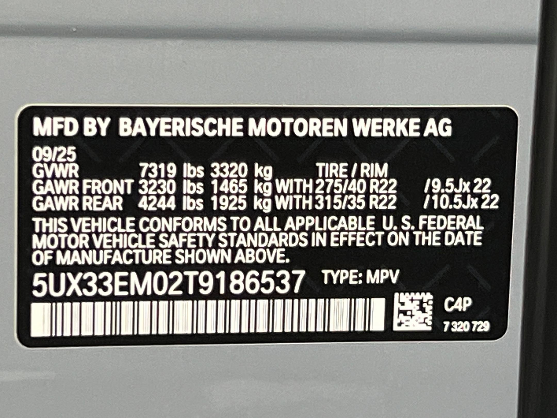 New 2026 BMW X7 M60i image 22