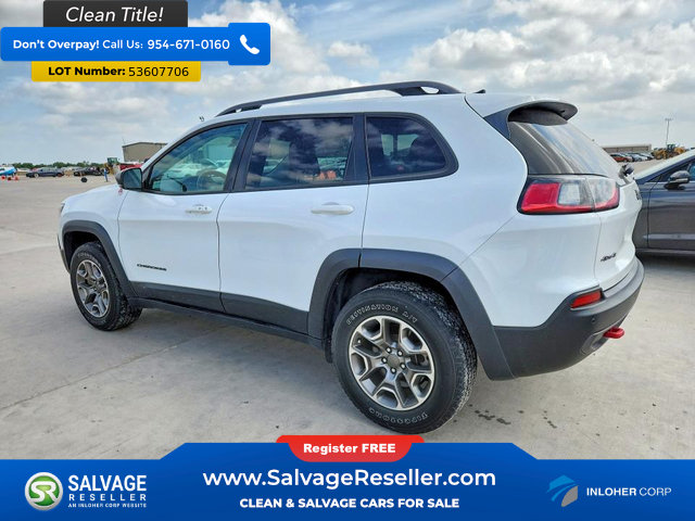 Used 2021 Jeep Cherokee Trailhawk AWD/4WD image 3