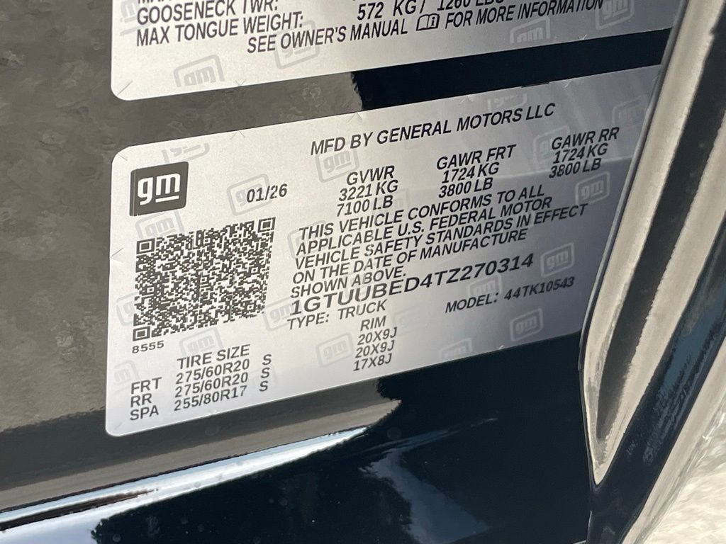 New 2026 GMC Sierra 1500 SLE w/ X31 Off-Road Package image 35