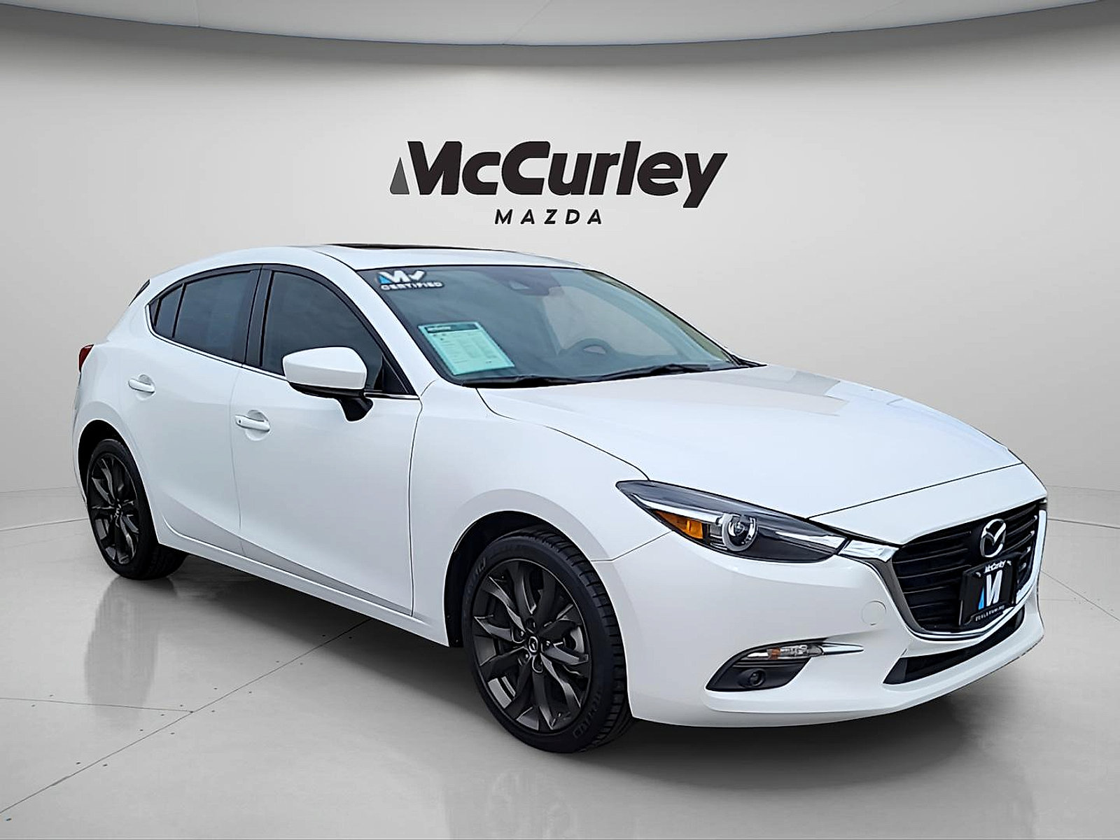 Used 2017 MAZDA MAZDA3 Grand Touring w/ Premium Equipment Package FWD image 1