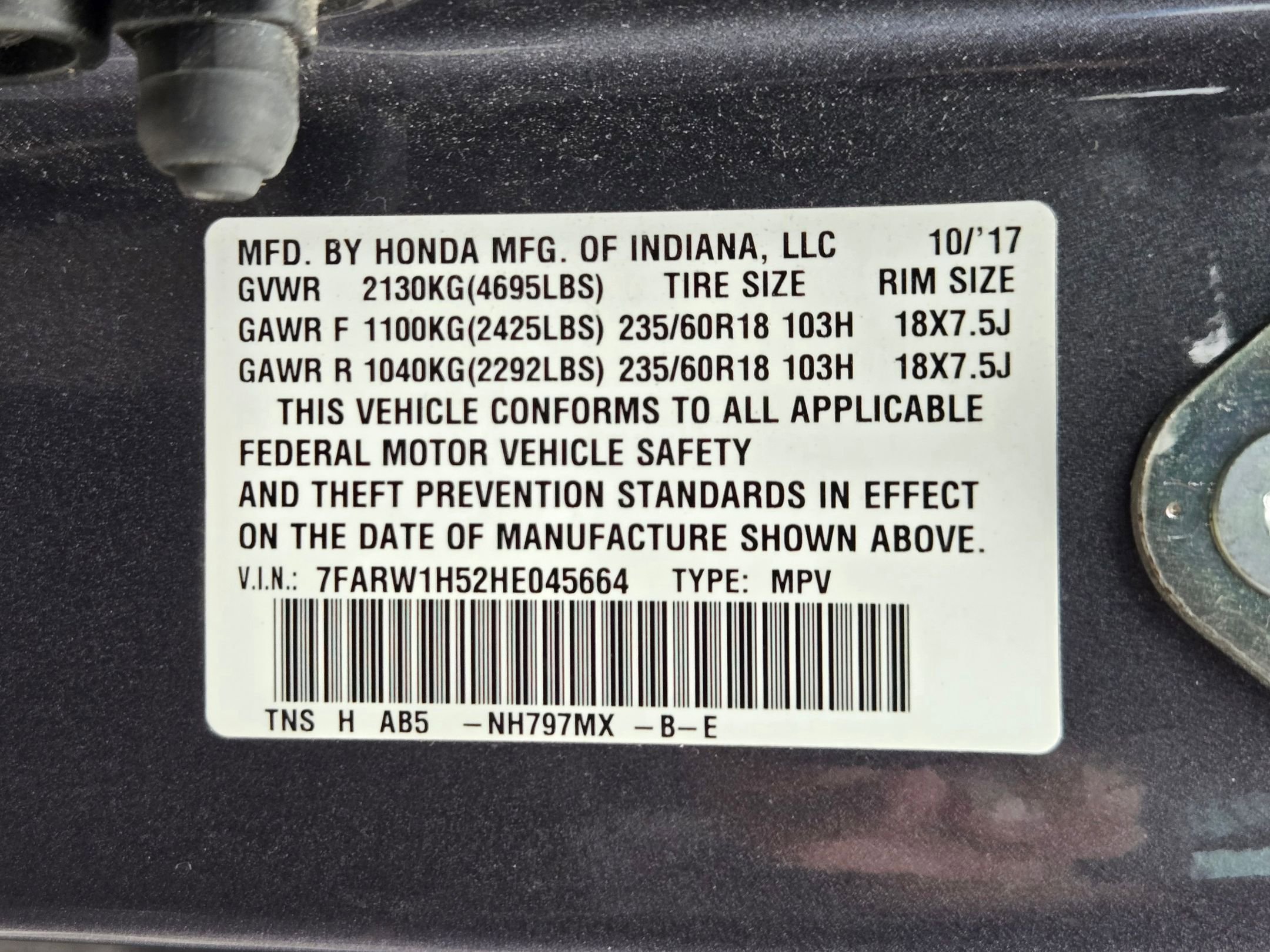 Used 2017 Honda CR-V EX image 32