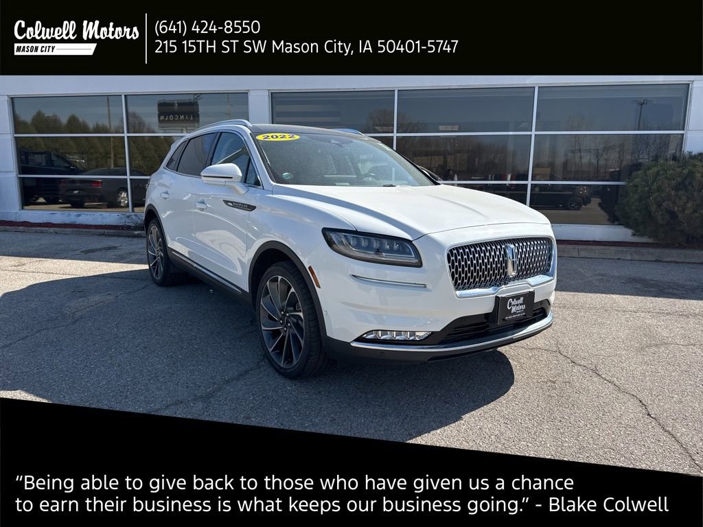 Used 2022 Lincoln Nautilus Reserve w/ Equipment Group 202A