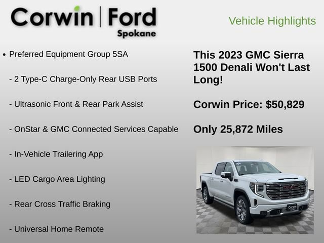 Used 2023 GMC Sierra 1500 Denali w/ Denali Reserve Package image 36