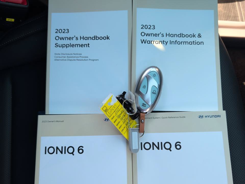 Certified 2023 Hyundai Ioniq 6 SEL w/ Cargo Package RWD image 34