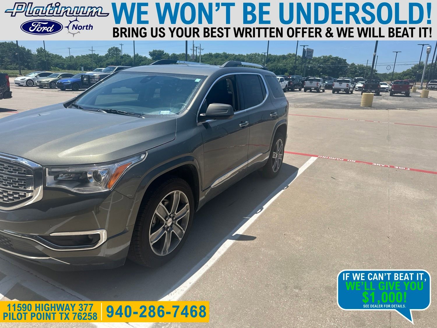 Used 2017 GMC Acadia Denali w/ Technology Package
