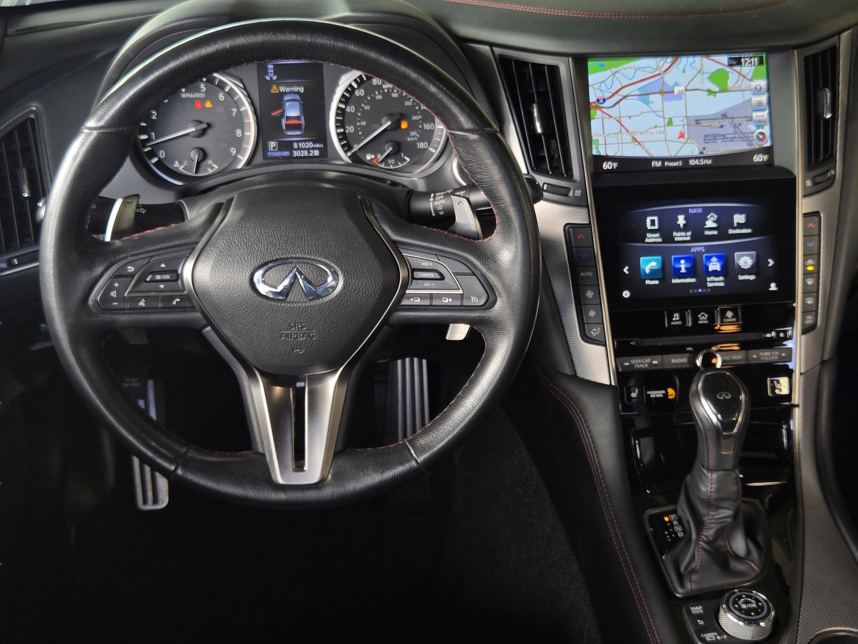 Used 2018 INFINITI Q50 Red Sport 400 w/ Sensory Package (Sport) image 19