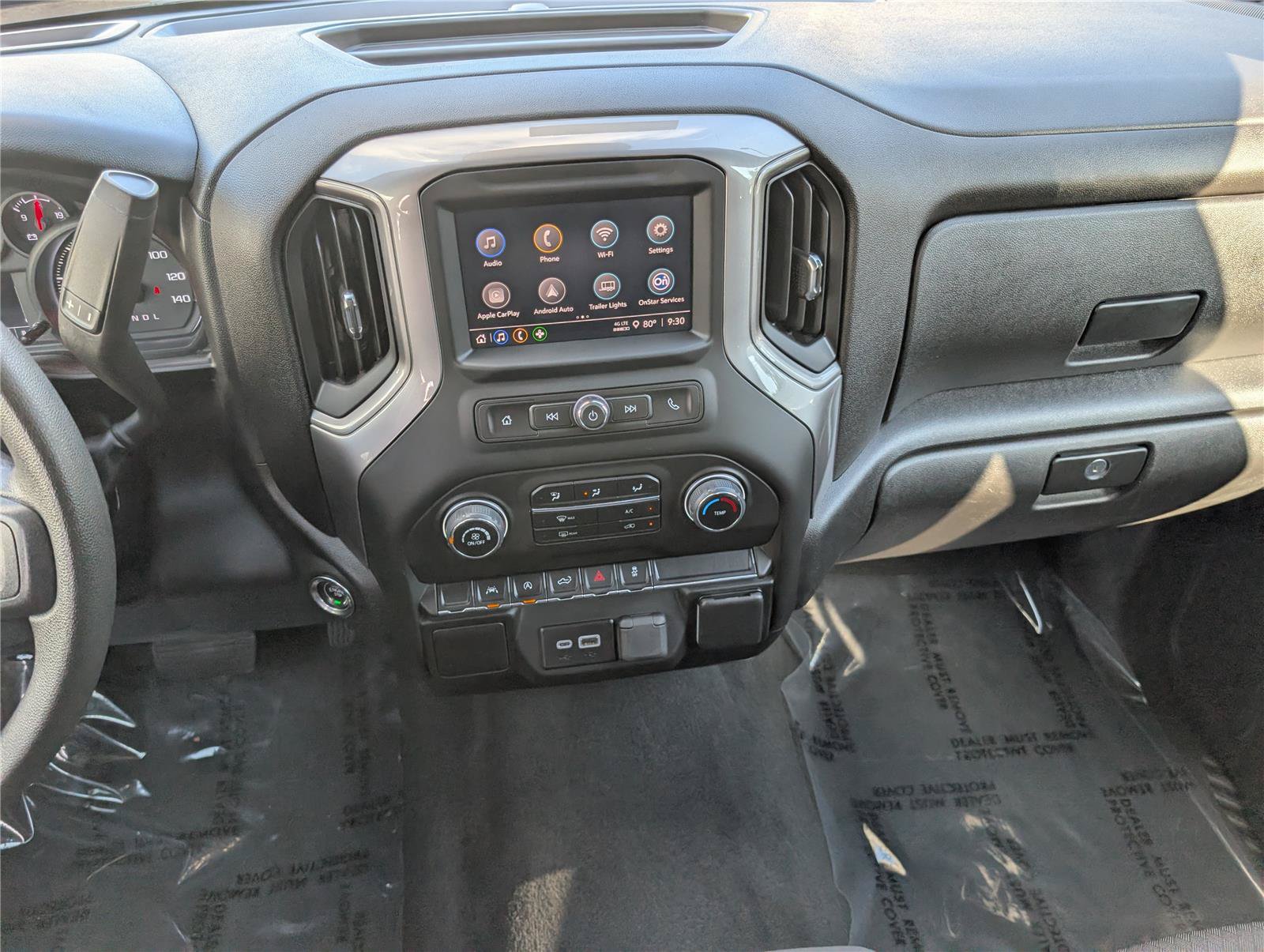 Used 2024 Chevrolet Silverado 1500 Custom w/ Turbomax Blackout Package AWD/4WD image 17