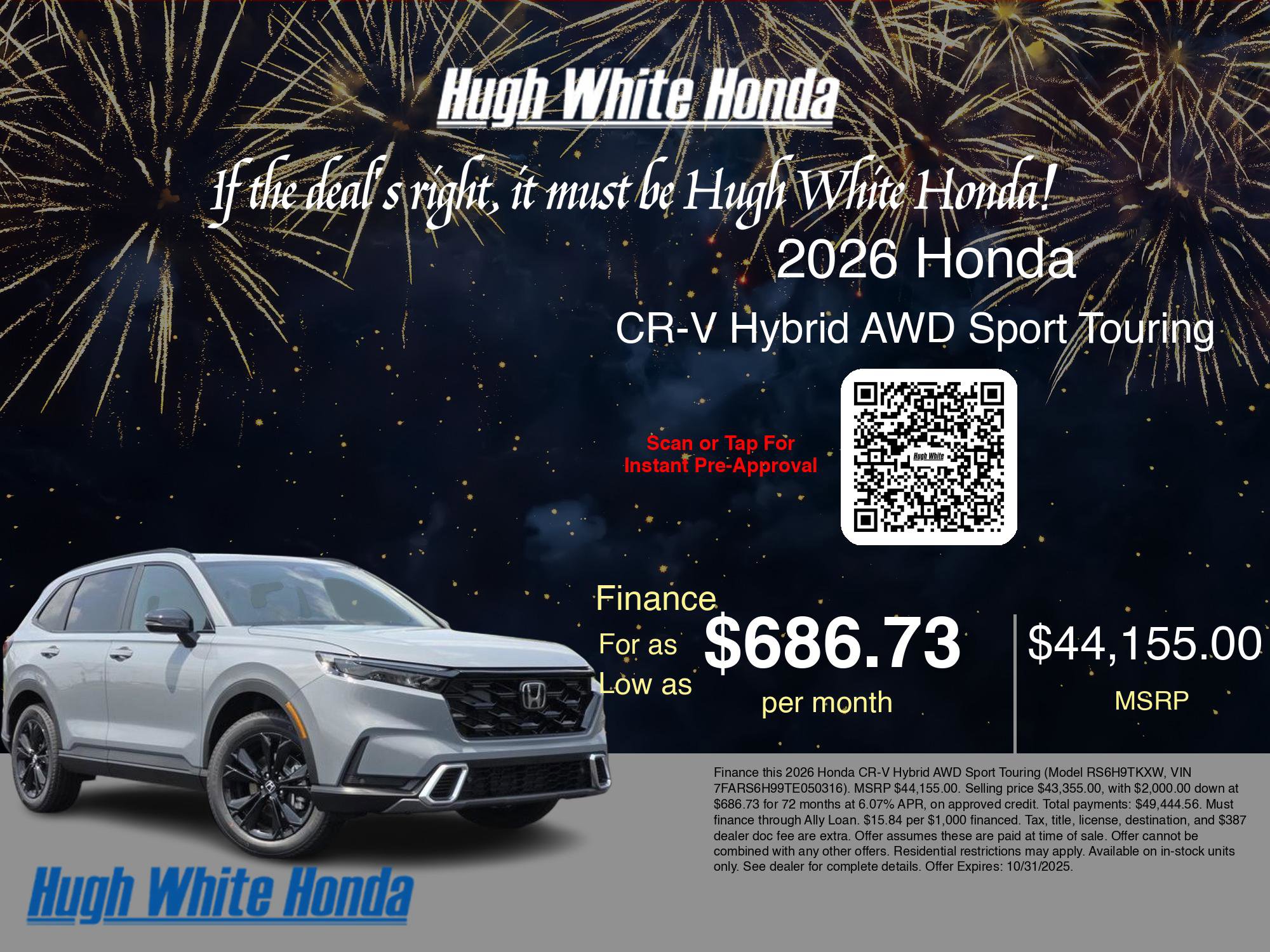 New 2026 Honda CR-V Sport Touring image 7
