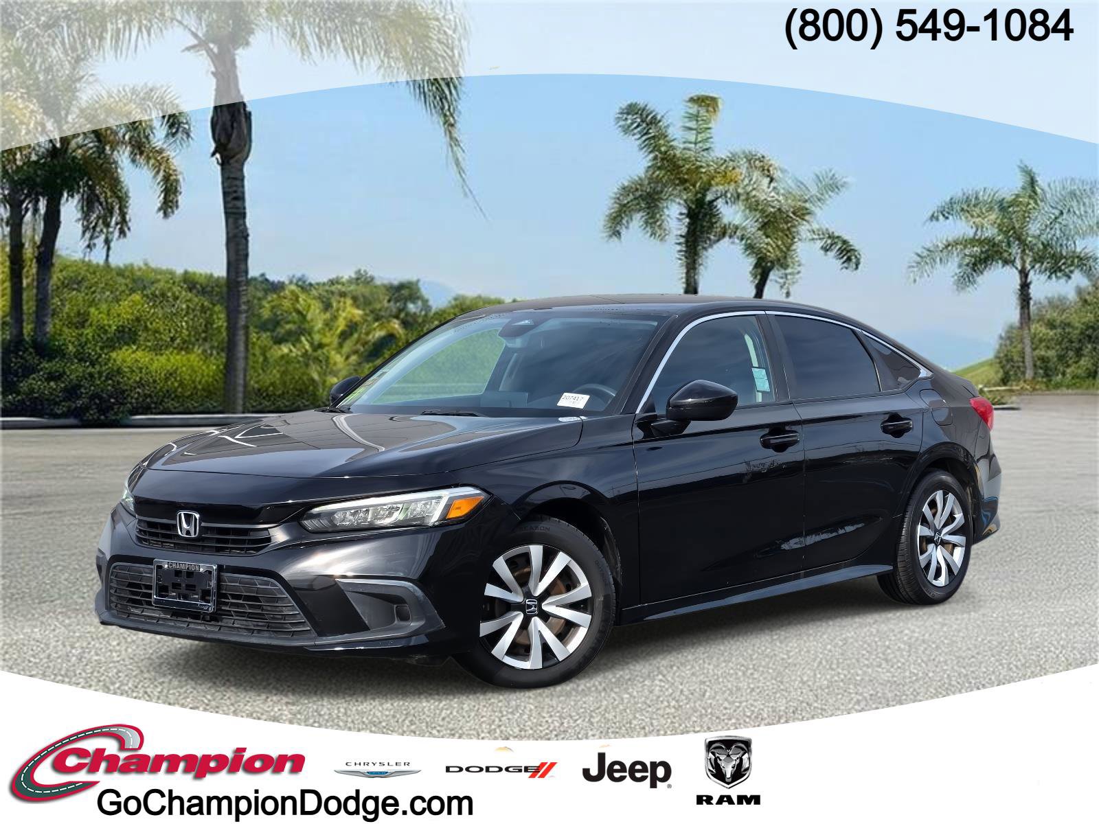 Used 2022 Honda Civic LX image 1