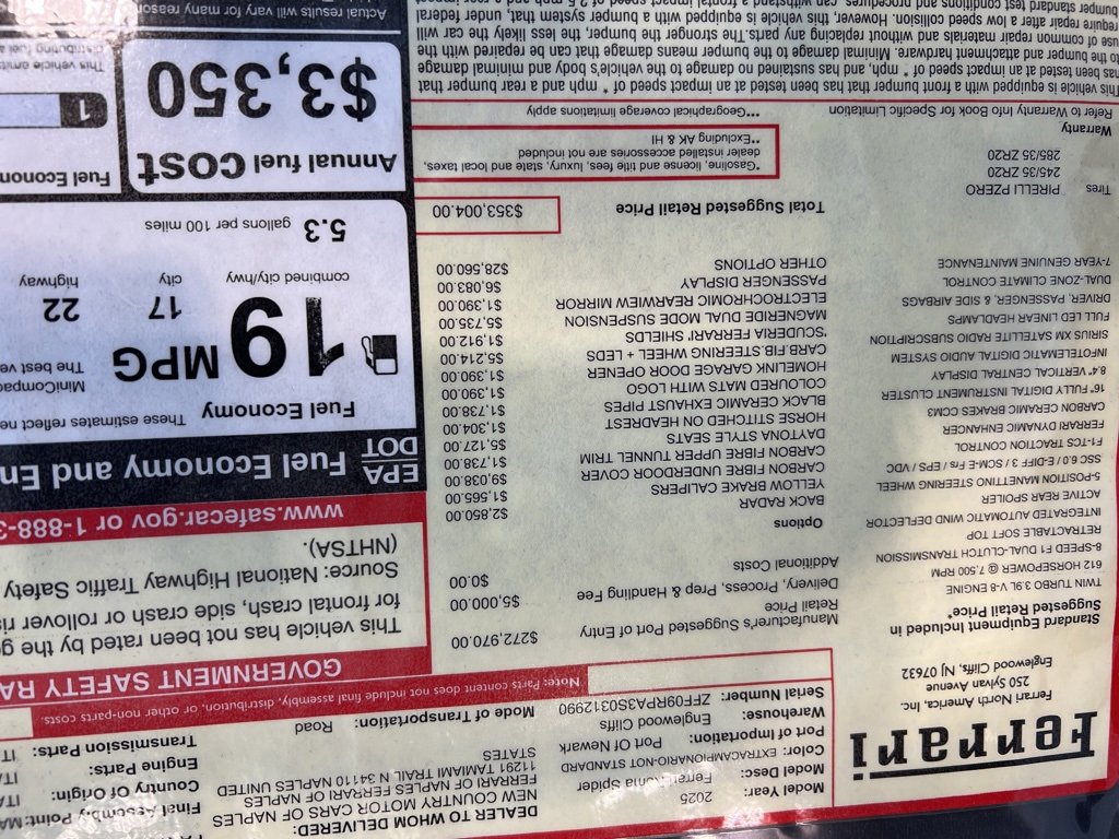 Used 2025 Ferrari Roma Spider image 38