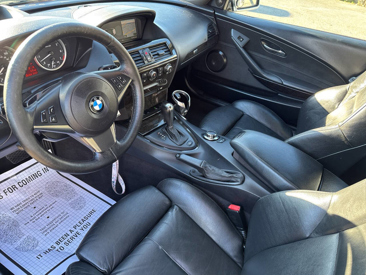 Used 2006 BMW 650i Convertible image 17