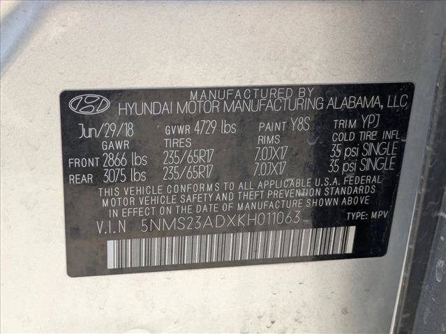 Used 2019 Hyundai Santa Fe SE image 20