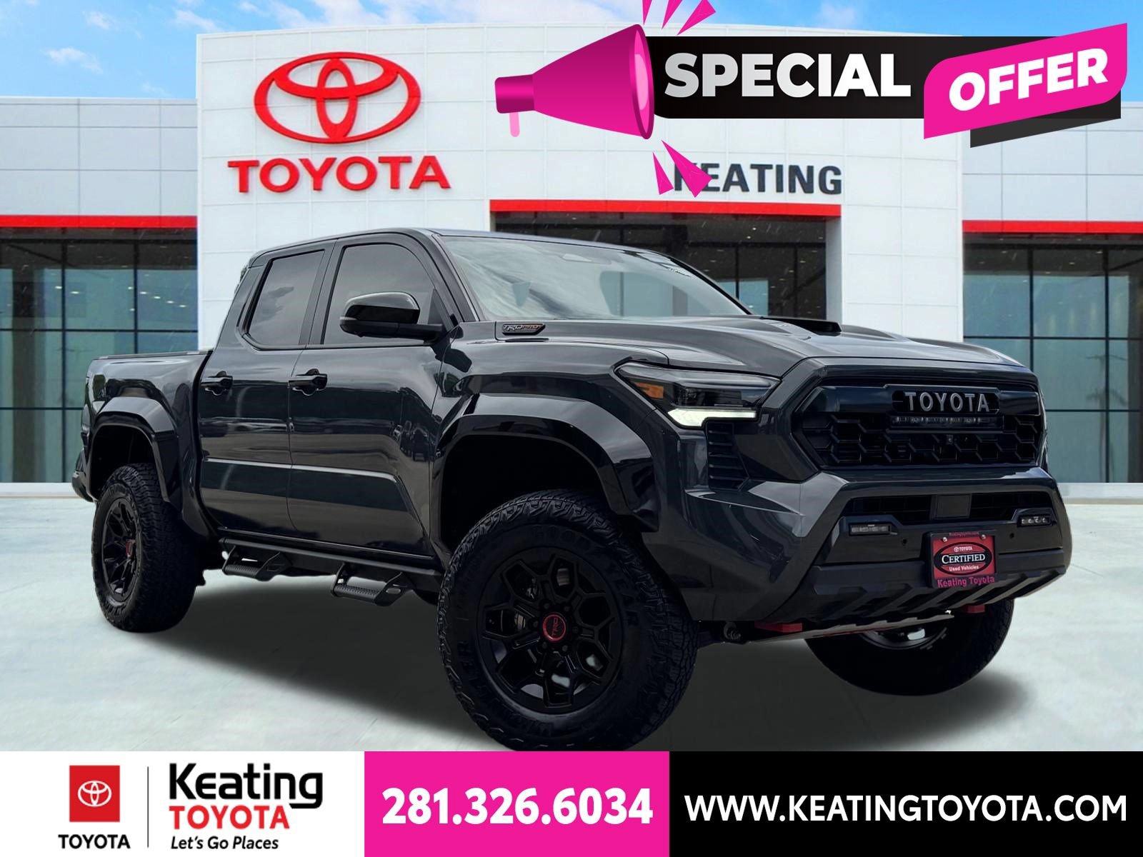 Certified 2025 Toyota Tacoma TRD Pro AWD/4WD 360° Tour