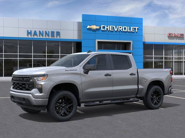 New 2026 Chevrolet Silverado 1500 Custom w/ Turbomax Blackout Package AWD/4WD image 2