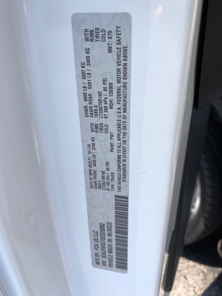 Used 2025 RAM ProMaster 2500 w/ U-Haul Equipment Group FWD image 35