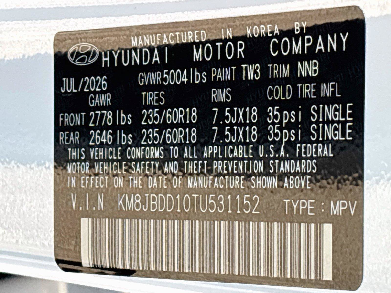 New 2026 Hyundai Tucson SEL AWD/4WD image 22