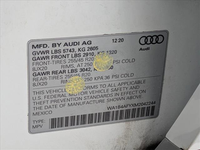 Used 2021 Audi SQ5 Premium Plus w/ Premium Plus Package AWD/4WD image 26