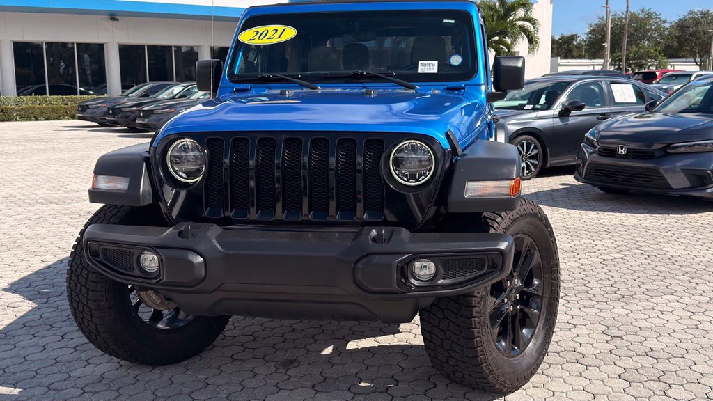 Used 2021 Jeep Wrangler Sport AWD/4WD image 2