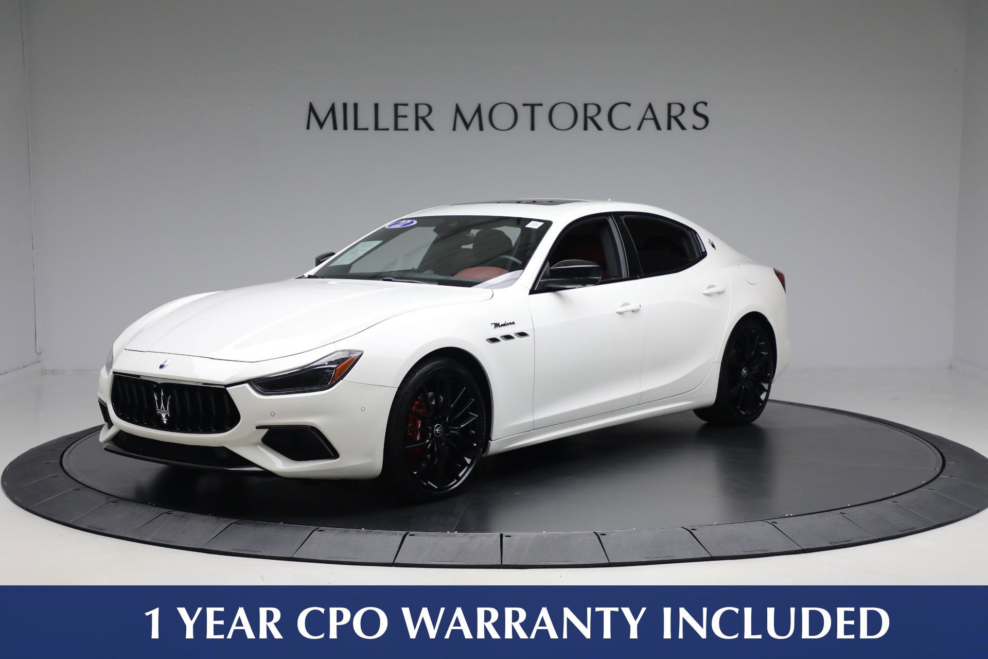 Certified 2022 Maserati Ghibli Modena Q4