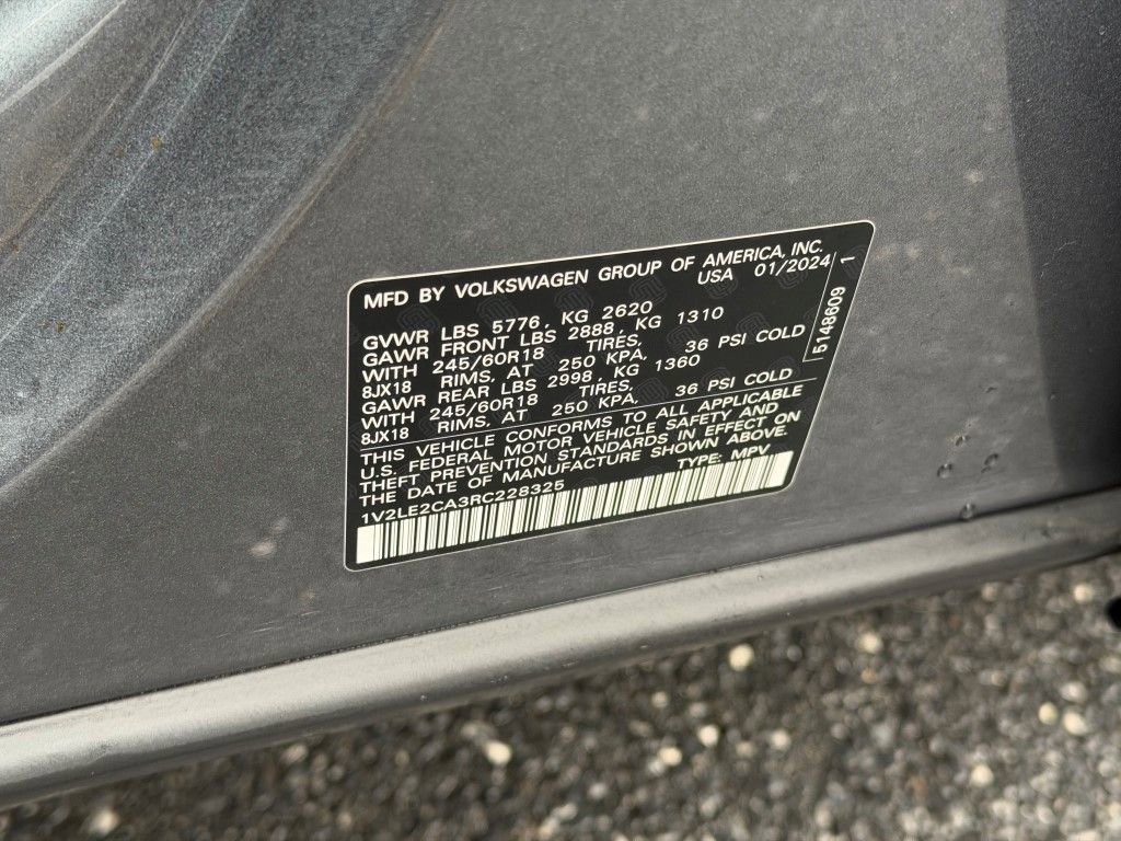 Used 2024 Volkswagen Atlas Cross Sport SE image 36