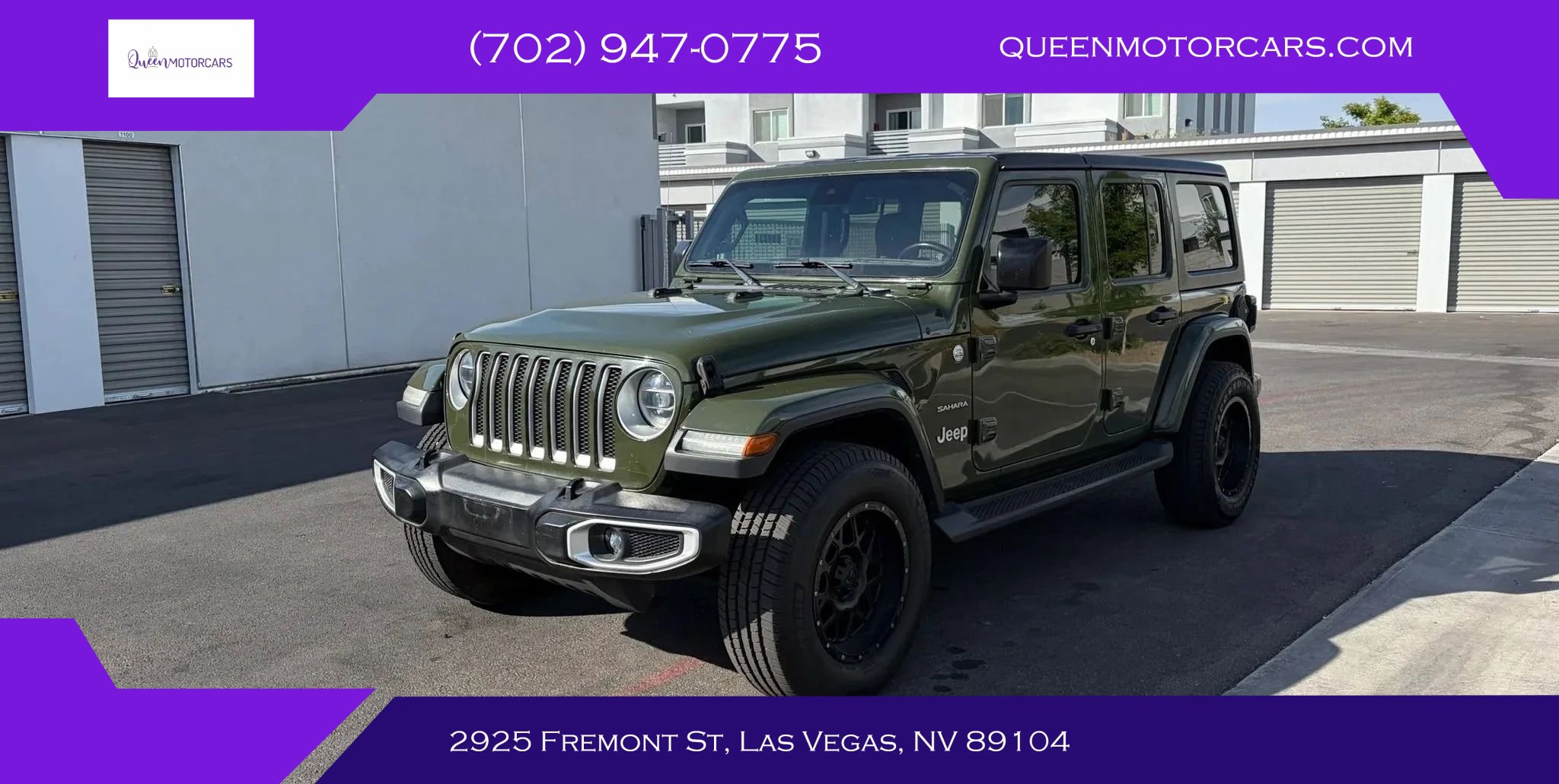 Used 2020 Jeep Wrangler Unlimited Sahara AWD/4WD image 1