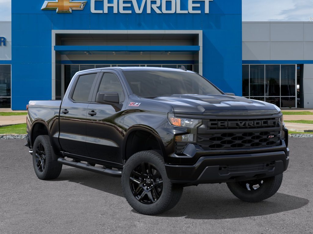 New 2026 Chevrolet Silverado 1500 Custom Trail Boss w/ Turbomax Blackout Package AWD/4WD image 7