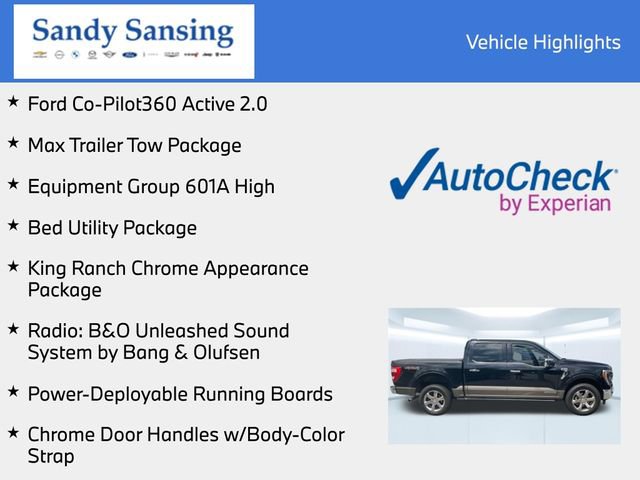 Used 2022 Ford F150 King Ranch w/ Equipment Group 601A High AWD/4WD image 7