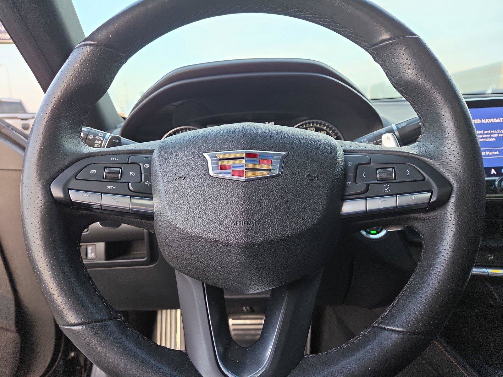 Used 2023 Cadillac CT4 Sport w/ LPO, ONYX Package AWD/4WD image 12
