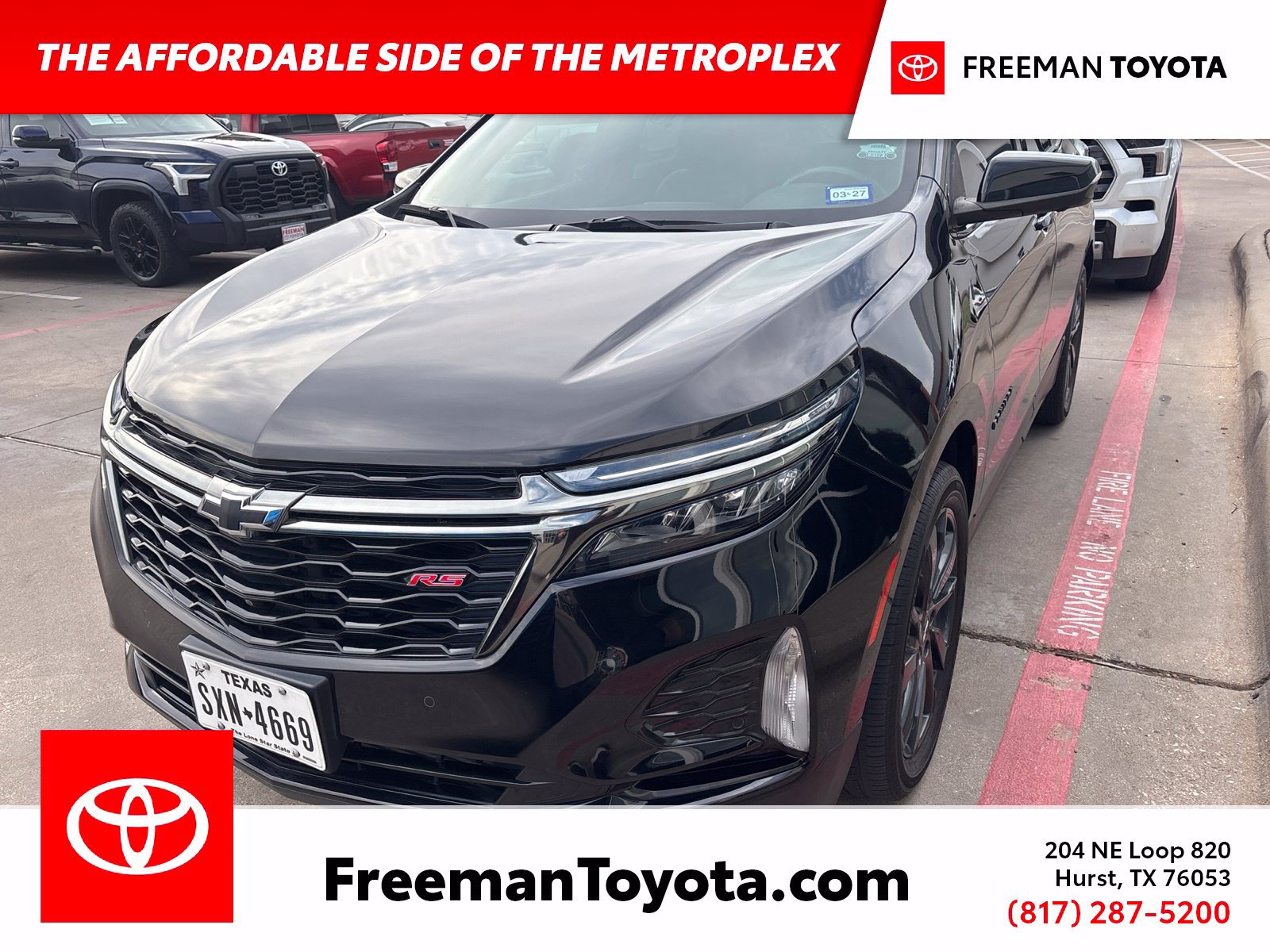 Used 2023 Chevrolet Equinox RS w/ RS Leather Package