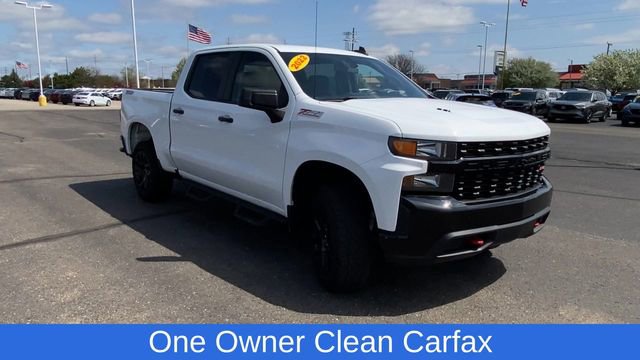 Certified 2022 Chevrolet Silverado 1500 Custom Trail Boss w/ LPO, Dark Essentials Package AWD/4WD video 2