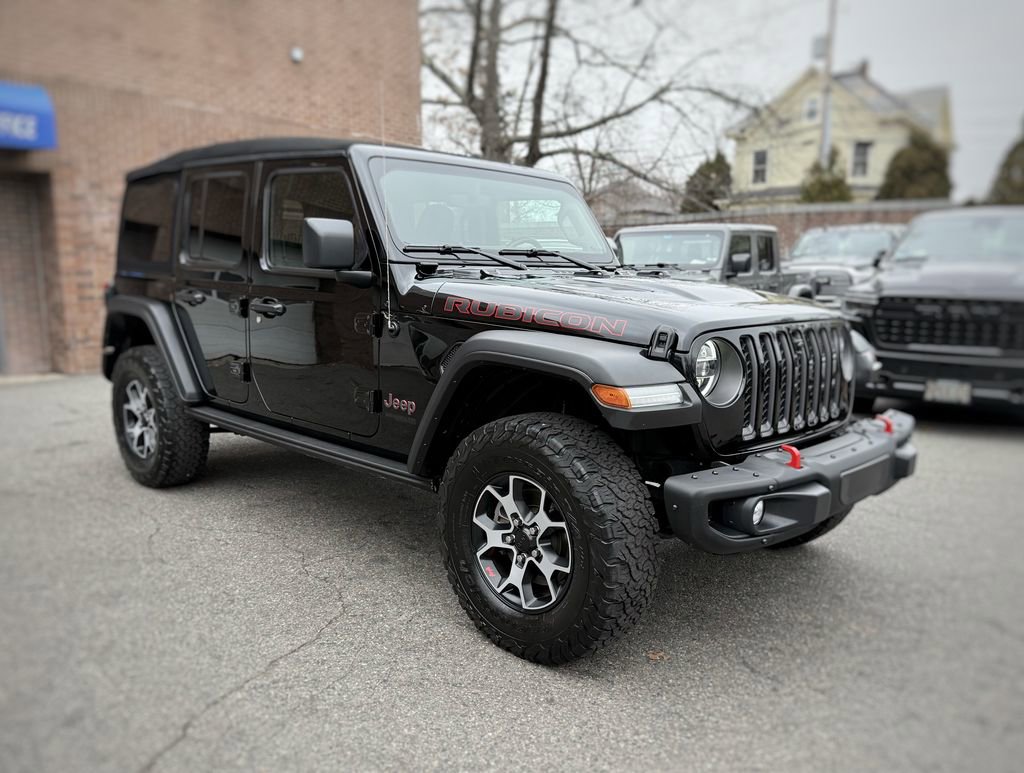 Used 2022 Jeep Wrangler Unlimited Rubicon w/ Steel Bumper Group image 3