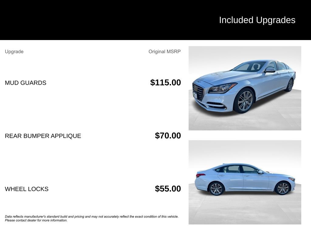Used 2018 Genesis G80 3.8 AWD/4WD image 11