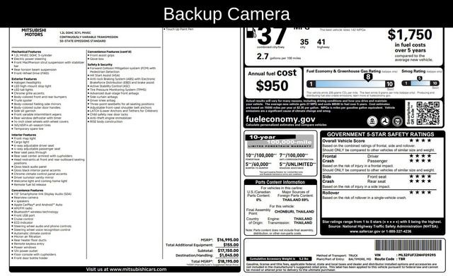 Used 2022 Mitsubishi Mirage G4 Black Edition FWD image 4