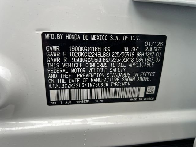 New 2026 Honda HR-V Sport image 17