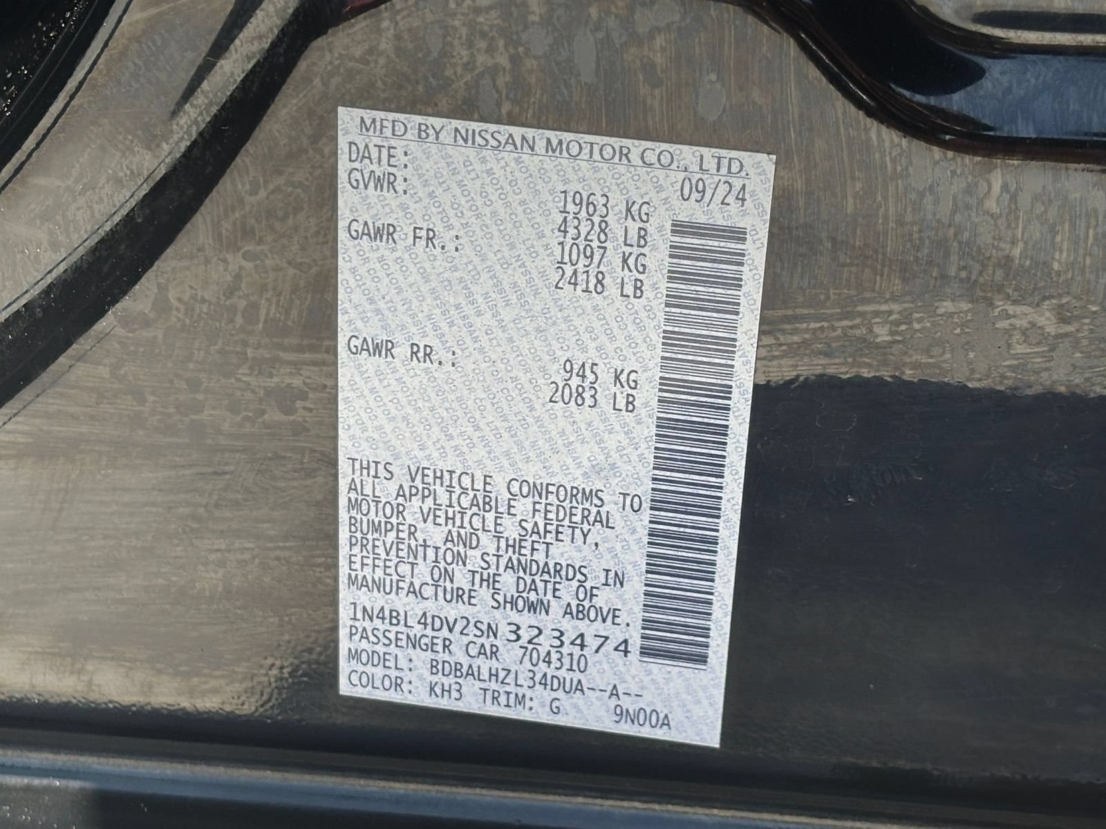 Used 2025 Nissan Altima 2.5 SV FWD image 28