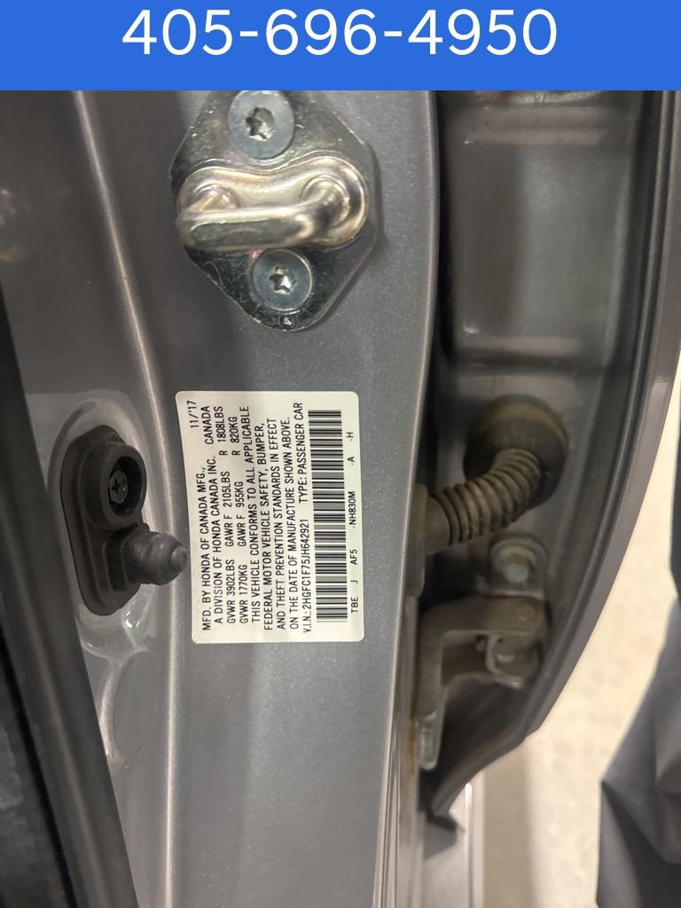 Used 2018 Honda Civic EX-L image 6